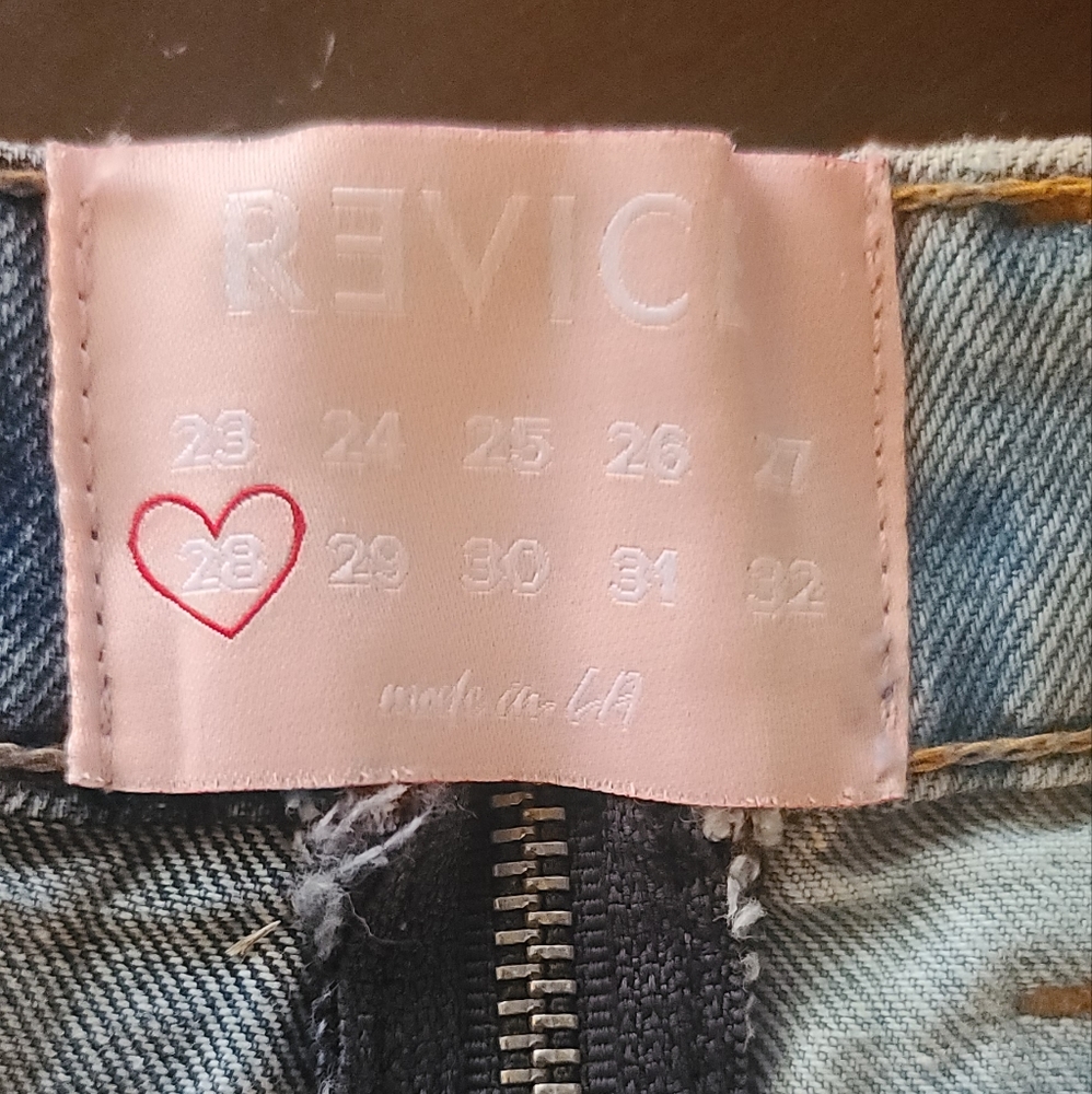 REVICE zipper pockets jeans shorts - Picture 10 of 15